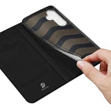 Samsung Galaxy A55 Dux Ducis Skin Pro Flip Cover - Sort