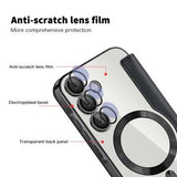 Samsung Galaxy A55 Flip cover med kortholder - MagSafe-kompatibel - Sort