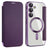 Samsung Galaxy A55 Flip cover med kortholder - MagSafe-kompatibel - Lilla