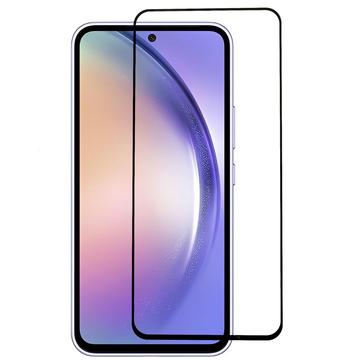 Samsung Galaxy A55 Skærmbeskyttelse Hærdet Glas - 9H - Full Fit - Sort Kant