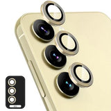 Samsung Galaxy A55 Hat Prince Kamera Linse Skærmbeskyttelse Hærdet Glas - Guld