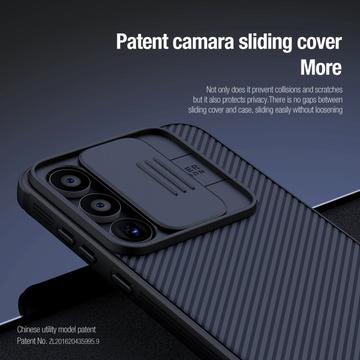 Samsung Galaxy A55 Nillkin CamShield Prop Hybrid Cover - Sort