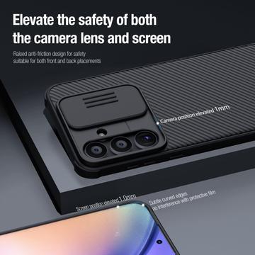 Samsung Galaxy A55 Nillkin CamShield Prop Hybrid Cover - Sort