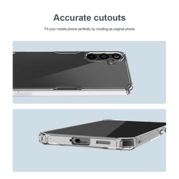 Samsung Galaxy A55 Nillkin Nature TPU Pro Hybrid Cover - Gennemsigtig