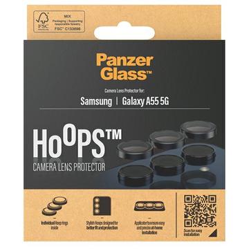Samsung Galaxy A55 PanzerGlass Hoops Kameralinsebeskytter - Sort