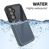 Samsung Galaxy A55 Redpepper FS IP68 Vandtæt Cover - Sort