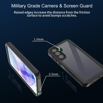 Samsung Galaxy A55 Redpepper FS IP68 Vandtæt Cover - Sort