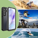 Samsung Galaxy A55 Redpepper FS IP68 Vandtæt Cover - Sort
