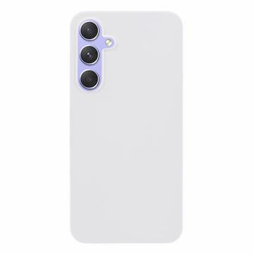 Samsung Galaxy A55 Gummibelagt Plastik Cover - Hvid