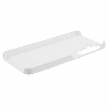 Samsung Galaxy A55 Gummibelagt Plastik Cover - Hvid