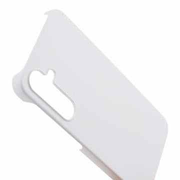 Samsung Galaxy A55 Gummibelagt Plastik Cover - Hvid