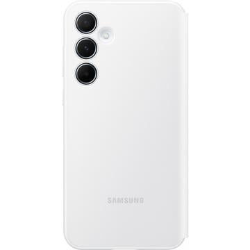Samsung Galaxy A55 Smart View Wallet Cover EF-ZA556CWEGWW - Hvid
