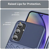 Samsung Galaxy A55 Thunder Series TPU Cover - Blå