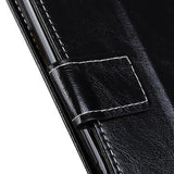 Samsung Galaxy A55 Pung Taske med Magnetisk Lukning - Sort