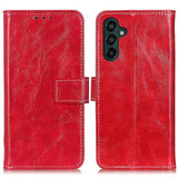 Samsung Galaxy A55 Pung Taske med Magnetisk Lukning - Rød