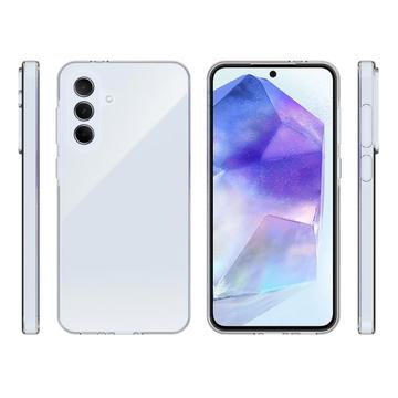 Samsung Galaxy A56 Skridsikkert TPU Cover - Gennemsigtig