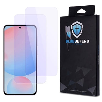 Samsung Galaxy A56 BlueDefend Anti-Blue Light Skærmbeskyttelse Hærdet Glas - 2 stk.