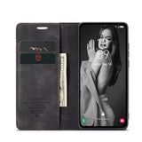 Samsung Galaxy A56 Caseme 013 Series Pung - Sort