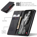 Samsung Galaxy A56 Caseme 013 Series Pung - Sort