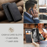 Samsung Galaxy A56 Caseme 013 Series Pung - Sort