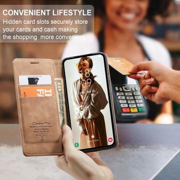 Samsung Galaxy A56 Caseme 013 Series Pung - Brun