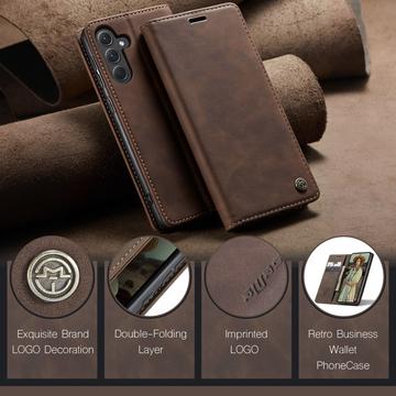 Samsung Galaxy A56 Caseme 013 Series Pung - Kaffe