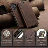 Samsung Galaxy A56 Caseme 013 Series Pung - Kaffe