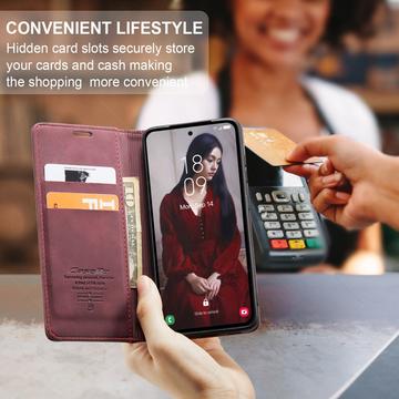 Samsung Galaxy A56 Caseme 013 Series Pung - Vinrød
