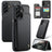 Samsung Galaxy A56 Caseme C22-etui RFID-kortpung - Sort