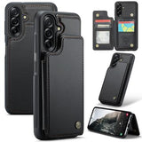 Samsung Galaxy A56 Caseme C22-etui RFID-kortpung - Sort