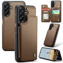 Samsung Galaxy A56 Caseme C22-etui RFID-kortpung - brun
