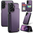 Samsung Galaxy A56 Caseme C22-etui RFID-kortpung - lilla