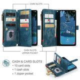 Samsung Galaxy A56 Caseme C30 Multifunktionel Pung - Blå
