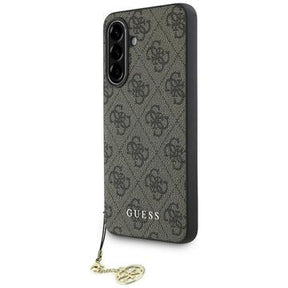 Samsung Galaxy A56 Guess 4G Charms Collection Hybrid Cover - Brun