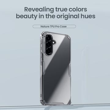 Samsung Galaxy A56 Nillkin Nature TPU Pro Hybrid Cover - Gennemsigtig