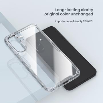Samsung Galaxy A56 Nillkin Nature TPU Pro Hybrid Cover - Gennemsigtig