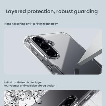Samsung Galaxy A56 Nillkin Nature TPU Pro Hybrid Cover - Gennemsigtig