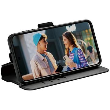 Samsung Galaxy A56 PanzerGlass Care Feature Pung etui med stativ - Sort