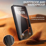 Samsung Galaxy A56 Redpepper IP68 Vandtæt Cover - Sort / Klar