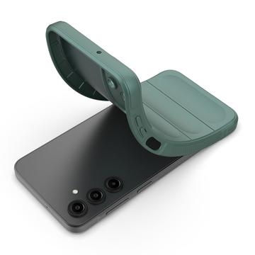 Samsung Galaxy A56 Rugged TPU Cover - Grøn