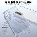 Samsung Galaxy A56 Ridsefast Hybrid Cover - Gennemsigtig