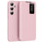 Samsung Galaxy A56 Smart Clear View Flip etui med kortplads - Pink