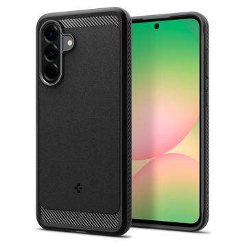 Samsung Galaxy A56 Spigen Rugged Armor TPU Cover - Sort