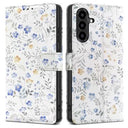 Samsung Galaxy A56 Tech-Protect Pung Cover med Magnet og Stativ - Forårsblomster
