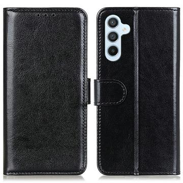 Samsung Galaxy A56 Pung med Magnetisk Lukning - sort