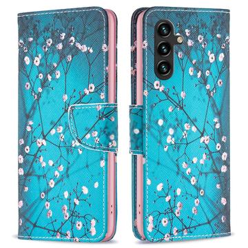 Samsung Galaxy A56 Wonder Series Pung - Hvid Blomster