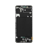 Samsung Galaxy A71 Skærm & For Cover GH82-22152A - Sort