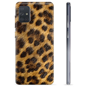 Samsung Galaxy A71 TPU Cover - Leopard