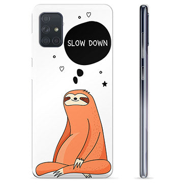 Samsung Galaxy A71 TPU Cover - Slow Down