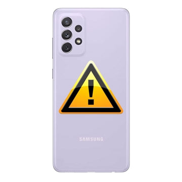 Samsung Galaxy A72 Bag Cover Reparation - Violet